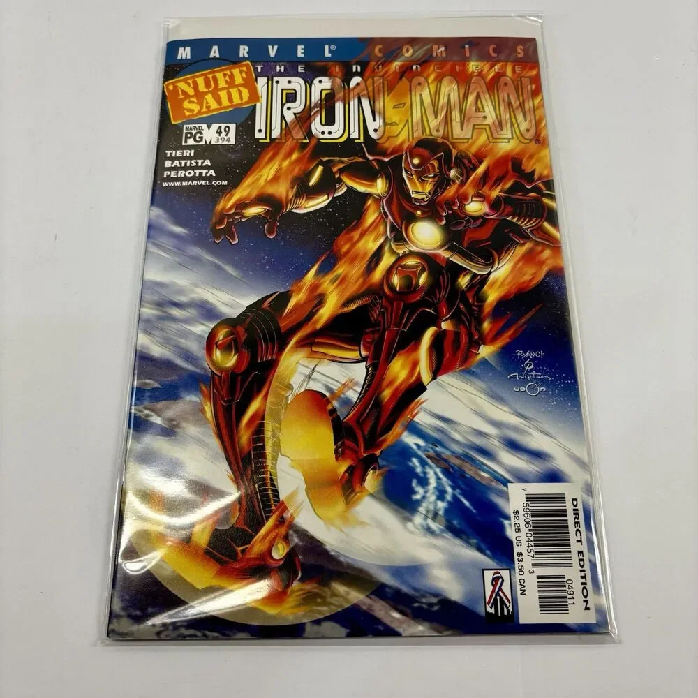 The Invincible Iron Man #49 Marvel Comics Book 2002 NM